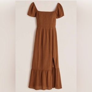 Abercrombie Babydoll Midi Dress